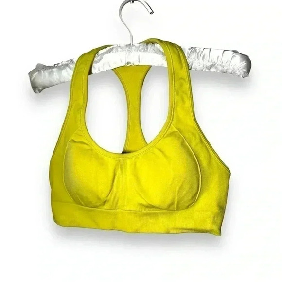 Lululemon Ebb  & Flow Bra Heathered Split Pea 4 - Picture 3 of 8